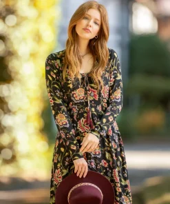 Rowena Printed Maxi Dress