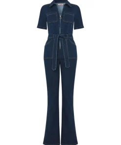 Roxie Denim Jumpsuit