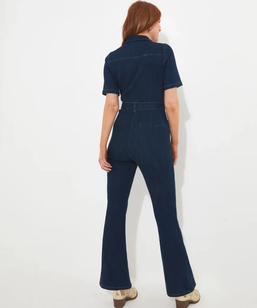 Roxie Denim Jumpsuit