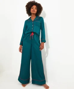 Satin Stripe Pyjama Bottoms