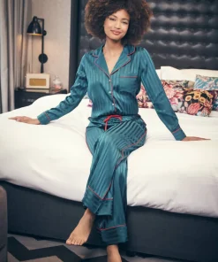 Satin Stripe Pyjama Bottoms