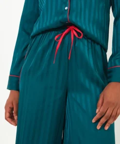 Satin Stripe Pyjama Bottoms