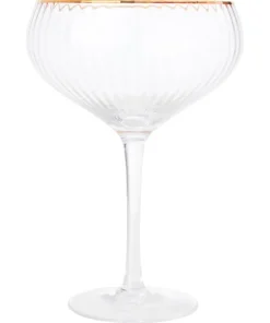 Set Of 6 Coupe Glasses
