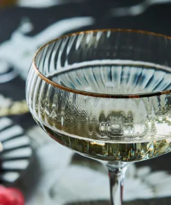 Set Of 6 Coupe Glasses