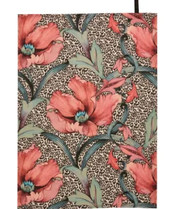 Set Of 3 Dramatic Design Print Teatowels