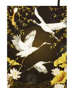 Set Of 3 Dramatic Design Print Teatowels