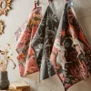 Set Of 3 Endless Sunsets Print Teatowels