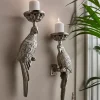 Set Of 2 Nouveau Candle Sconces
