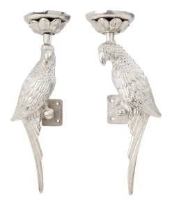 Set Of 2 Nouveau Candle Sconces