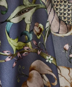 Set Of 3 Nouveau Print Teatowels