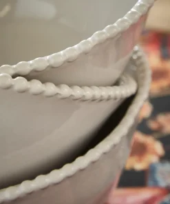 Set Of 4 Organic Beaded Bowls