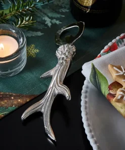 Silver Antler Bottle Opener