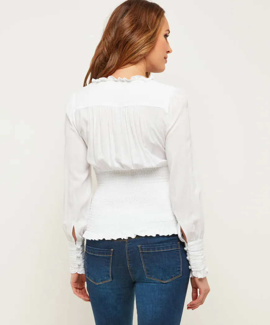 Simon'S Vintage Style Blouse