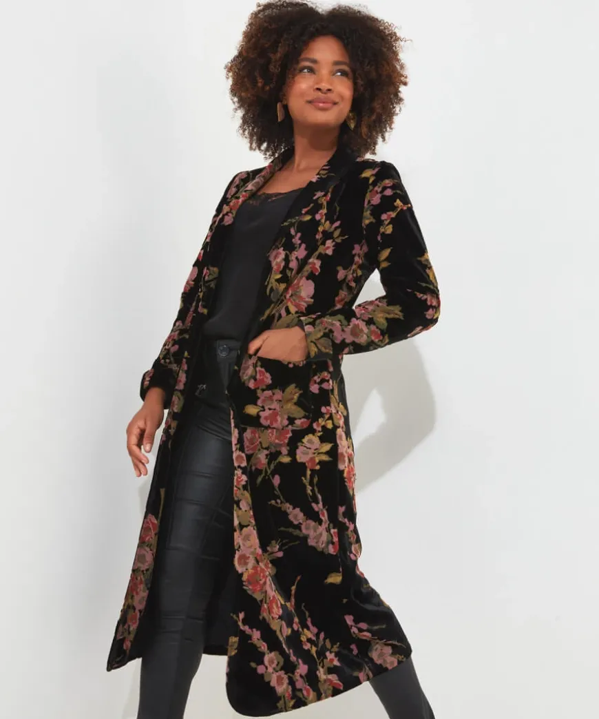 Simply Divine Devore Coat