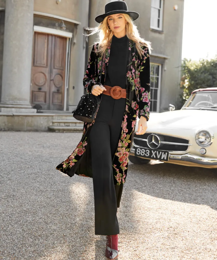 Simply Divine Devore Coat