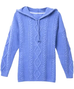 Sloe Joes Cable Knit Hoody