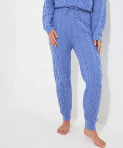 Sloe Joes Cable Knit Trousers