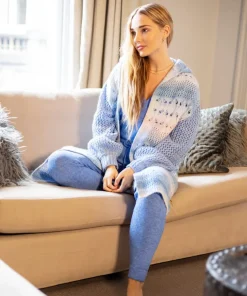 Sloe Joes Ombre Knit Longline Cardigan