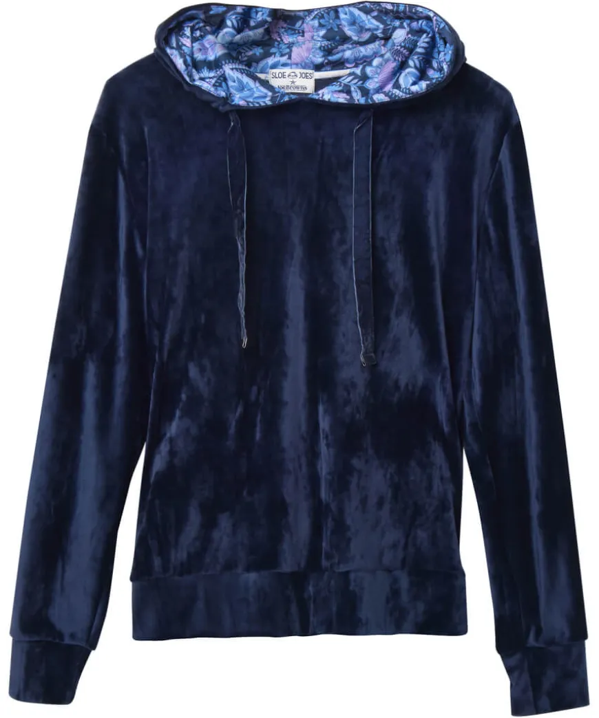Sloe Joes Velour Hoody