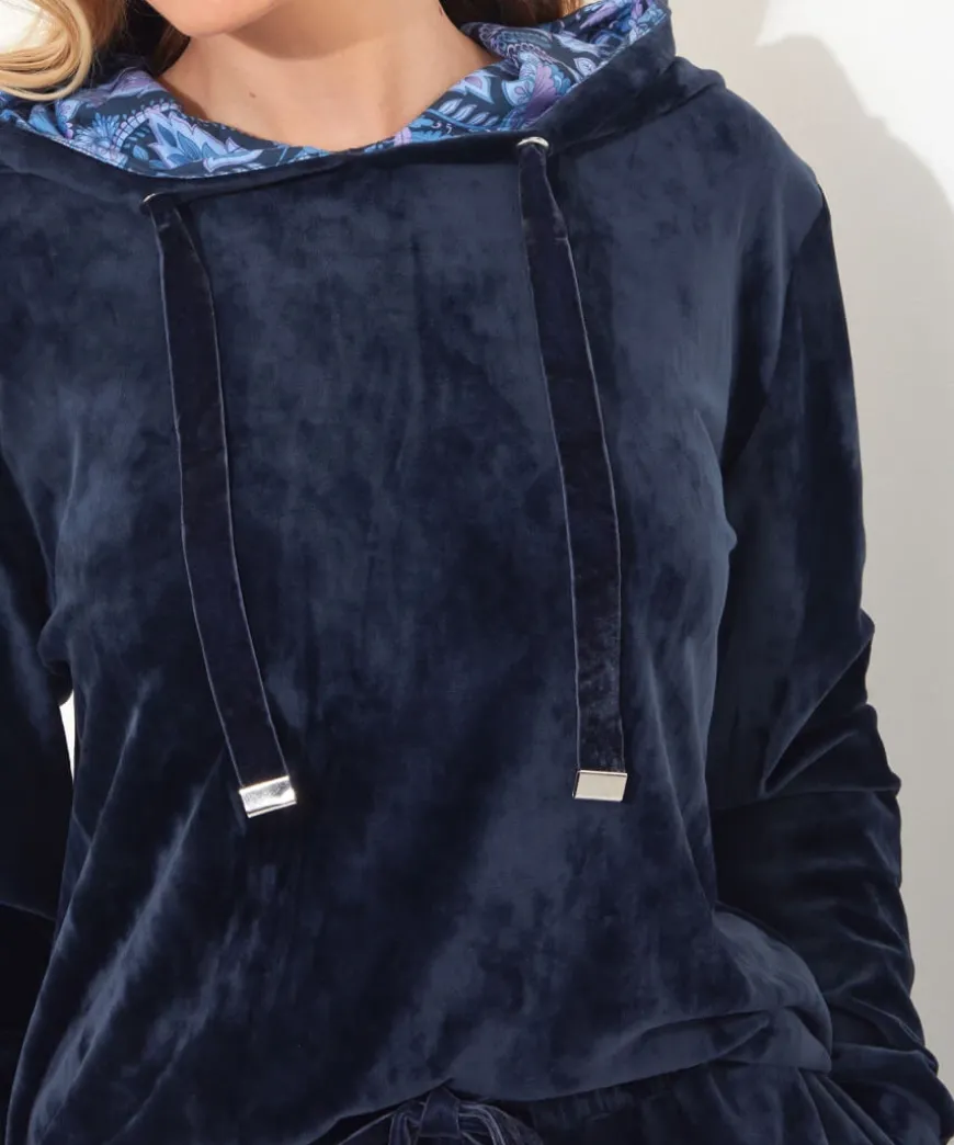 Sloe Joes Velour Hoody