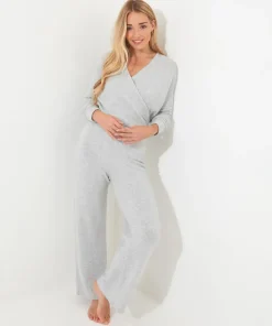 Sloe Joes Wide Leg Knitted Trousers