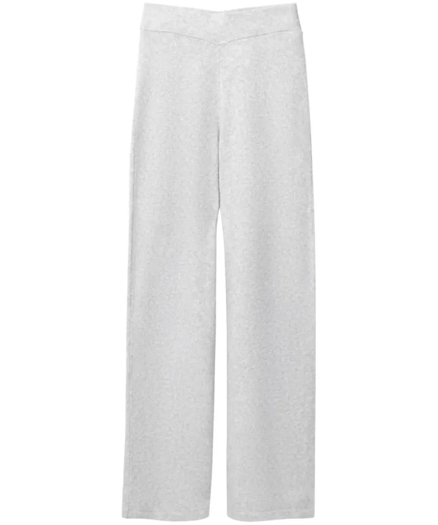 Sloe Joes Wide Leg Knitted Trousers