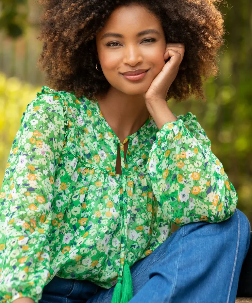 Spring Greens Top
