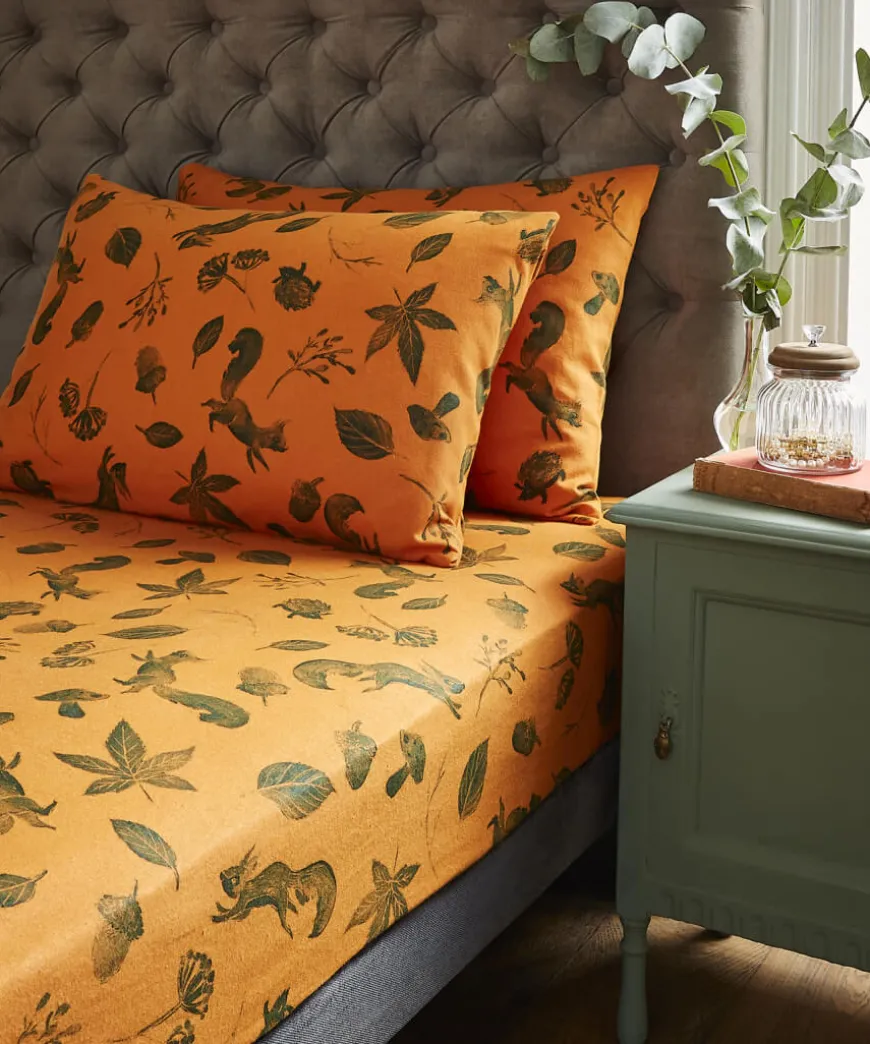 Squirrel Brushed Cotton Bedding