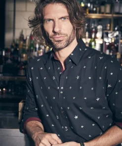 Star Embroidered Shirt