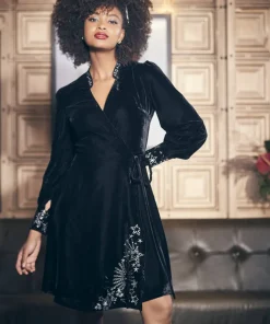 Starlight Velvet Dress