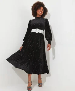 Starstruck Velour Dress