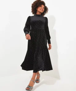 Starstruck Velour Dress