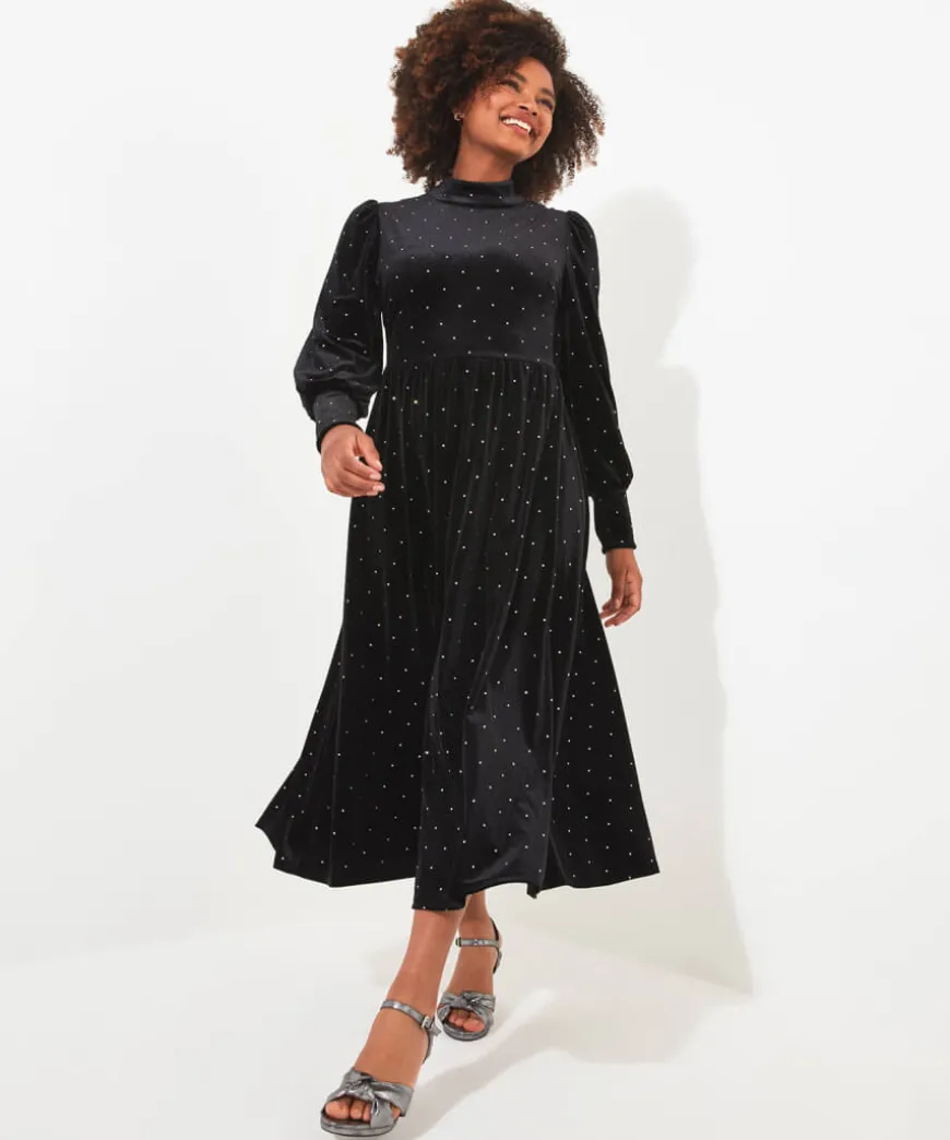 Starstruck Velour Dress