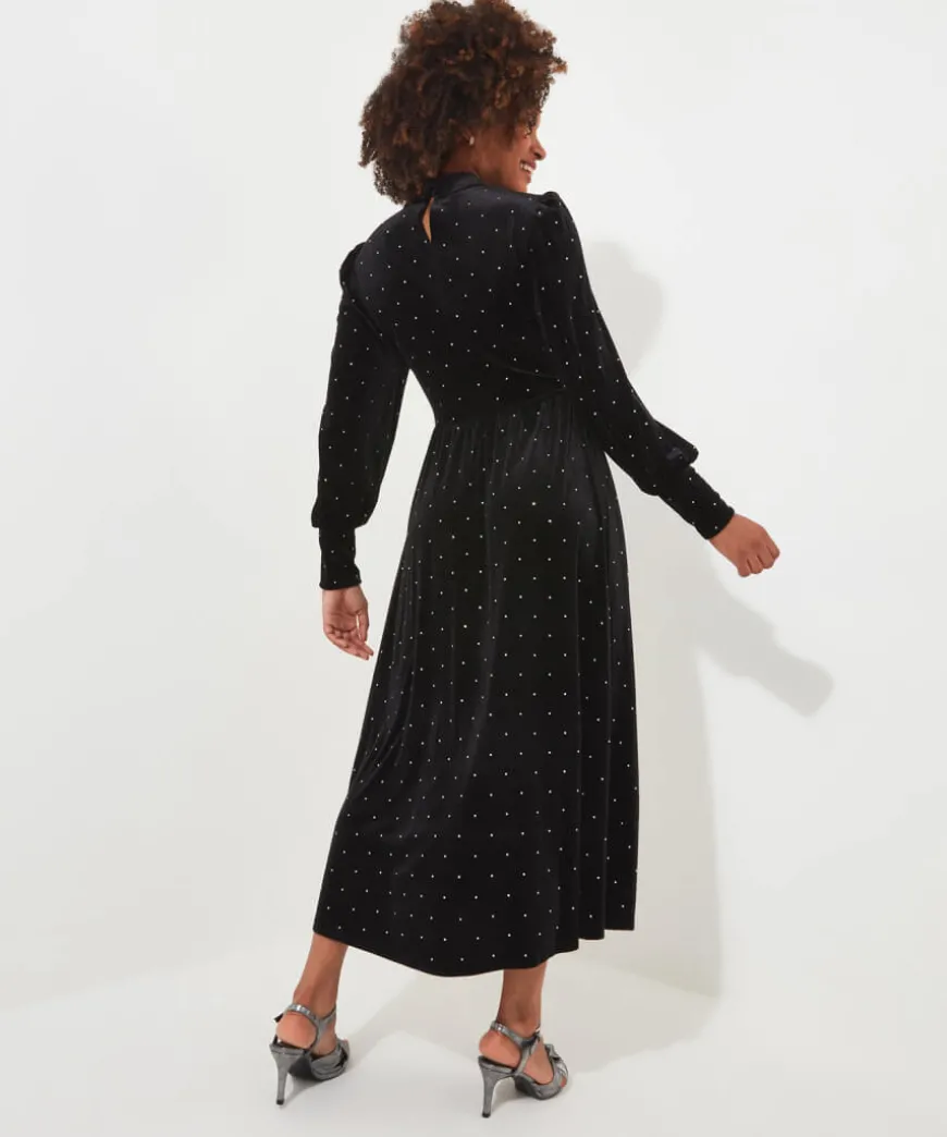 Starstruck Velour Dress