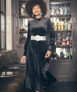 Starstruck Velour Dress