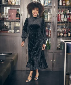 Starstruck Velour Dress