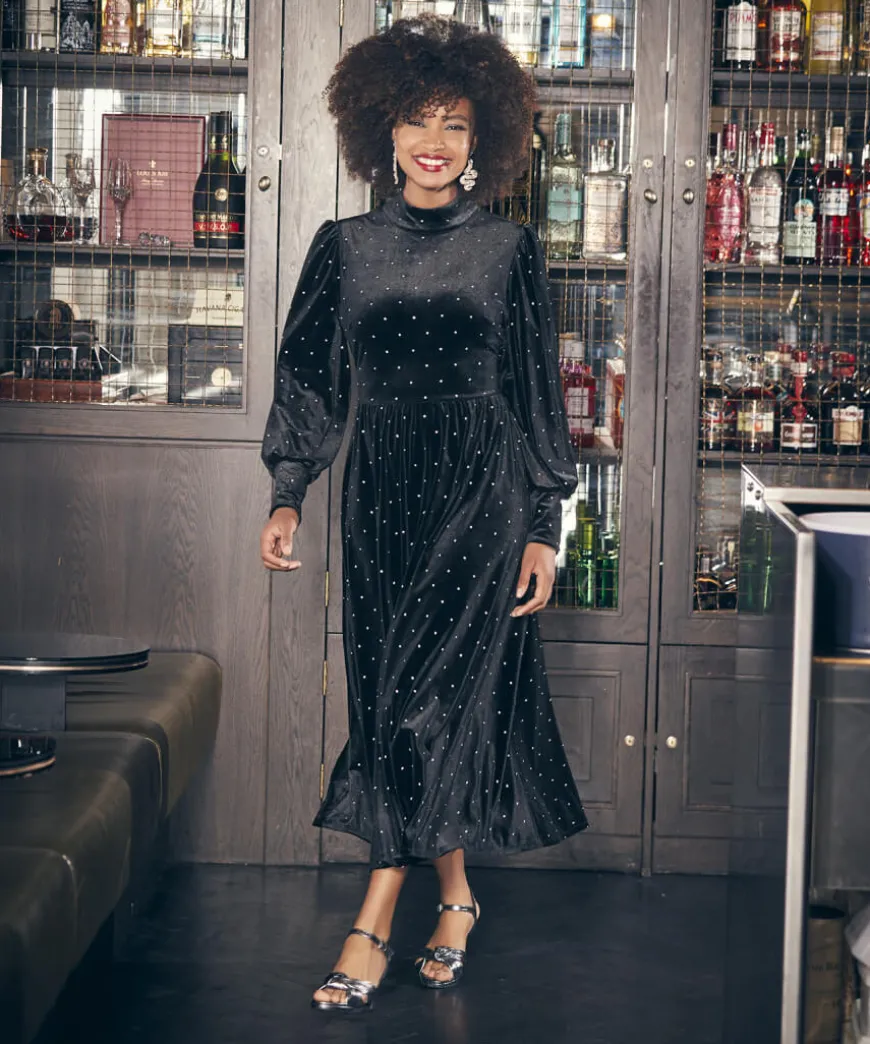 Starstruck Velour Dress
