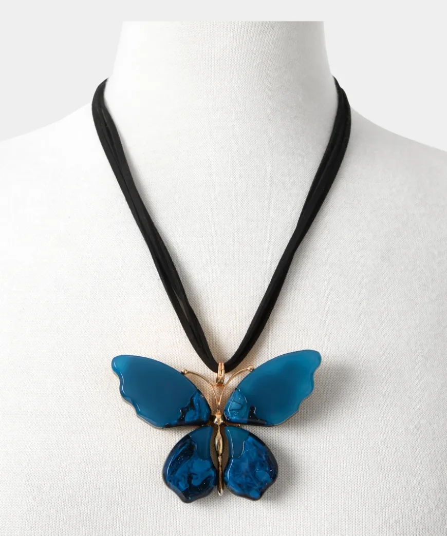 Statement Butterfly Necklace