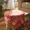 Statement Floral Footstool