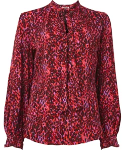 Statement Tie Neck Blouse