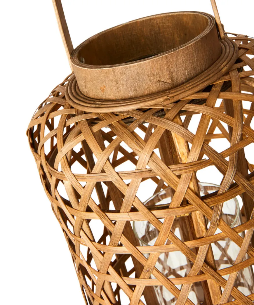 Statement Wicker Lantern