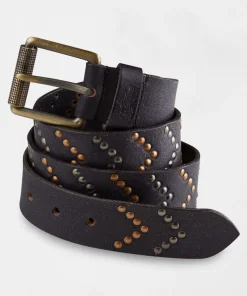 Super Studded Leather Belt