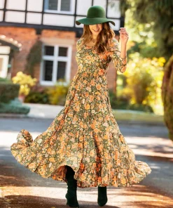 Tia Printed Dress