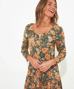 Tia Printed Dress