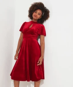 Valencia Velour Dress