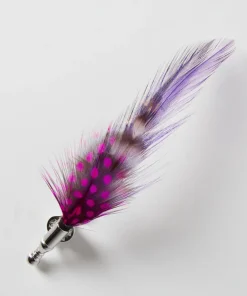 Vibrant Feather Pin