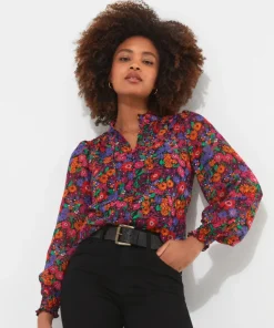 Vibrant Printed Blouse