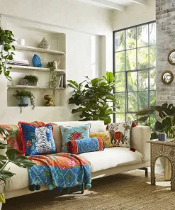 Vintage Floral Reversible Cushion
