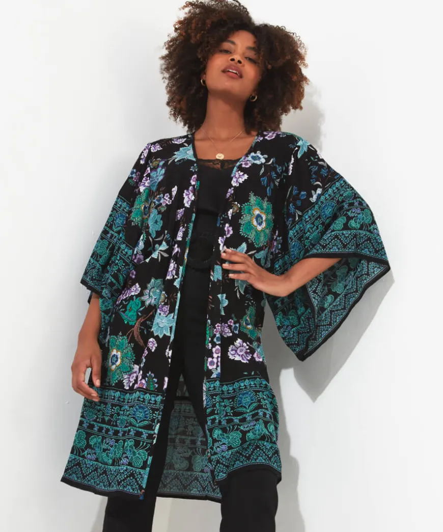Winter Walks Kimono
