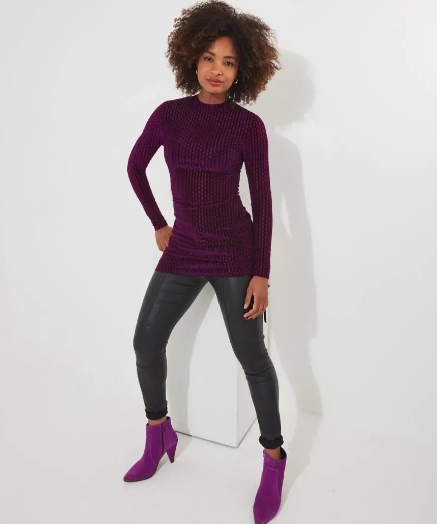 With A Difference Ruched Tunic